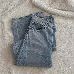 Levi's Light Blue High Rise Women Jeans